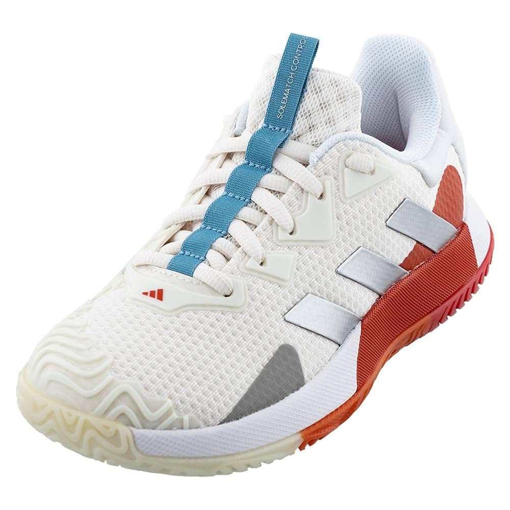 シューズ(男性用) adidas Solematch Control M AC 26.5 adidas Solematch Control 2 Mens Tennis Shoe - White/Black